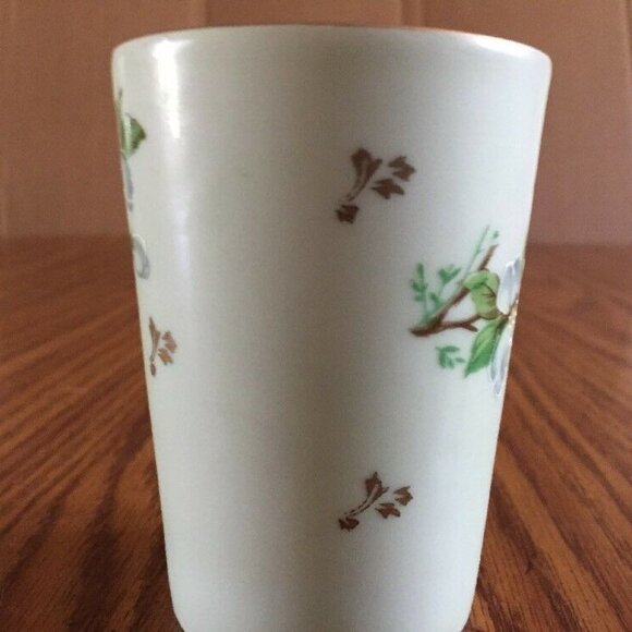 Vintage Andrea Collection by Sadek Cup Saucer Hand painted Dogwood Floral Japan - Picture 8 of 12